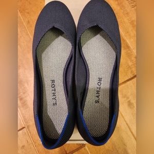 Rothy's The Flat in Navy Size 7.5